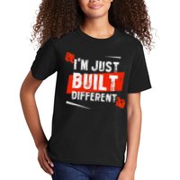 IM Just Built Different Kids T-Shirt