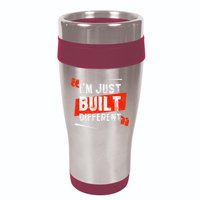 IM Just Built Different 16oz Travel Tumbler