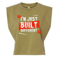 IM Just Built Different Garment-Dyed Women's Muscle Tee
