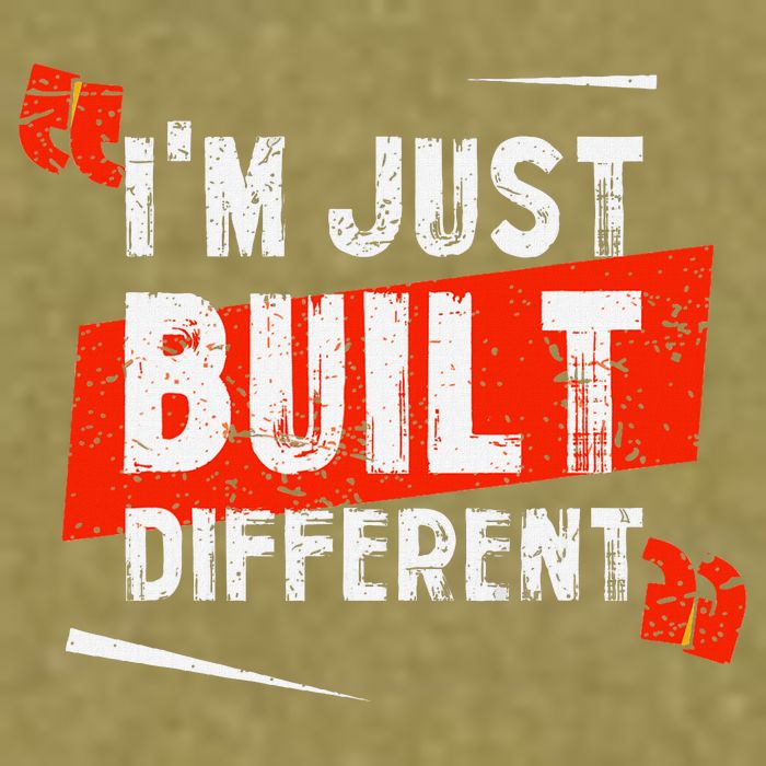IM Just Built Different Garment-Dyed Women's Muscle Tee
