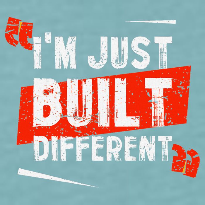 IM Just Built Different Sueded Cloud Jersey T-Shirt