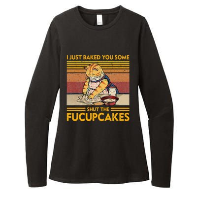 I Just Baked You Some Shut The Fucupcakes Womens CVC Long Sleeve Shirt