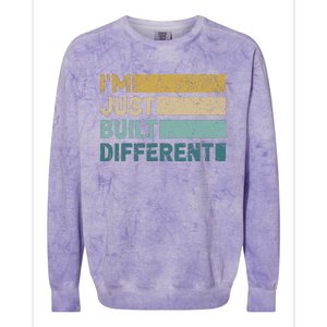 IM Just Built Different Colorblast Crewneck Sweatshirt