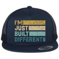 IM Just Built Different Flat Bill Trucker Hat