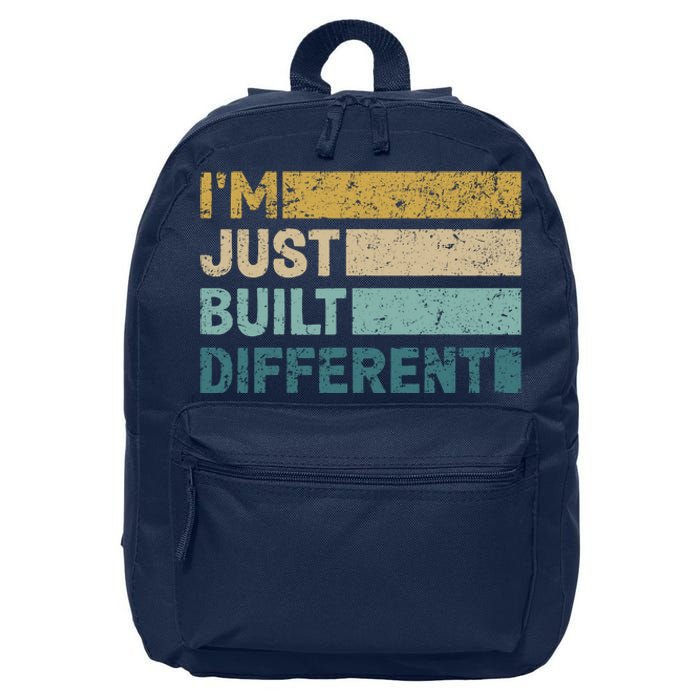 IM Just Built Different 16 in Basic Backpack