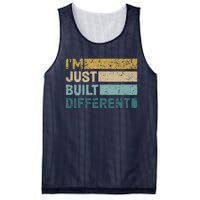 IM Just Built Different Mesh Reversible Basketball Jersey Tank