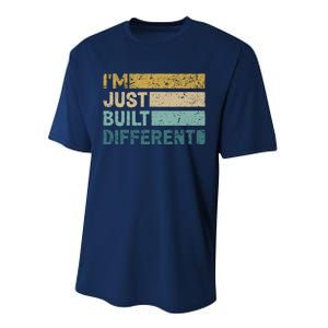 IM Just Built Different Performance Sprint T-Shirt