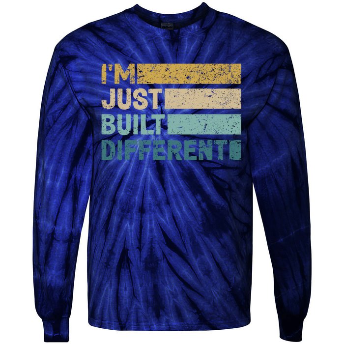 IM Just Built Different Tie-Dye Long Sleeve Shirt