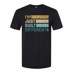 IM Just Built Different Softstyle CVC T-Shirt