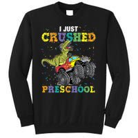 I Just Crushed PreSchool Dinosaur TRex Gaming Monster Truck Sweatshirt