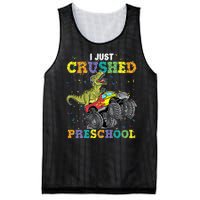 I Just Crushed PreSchool Dinosaur TRex Gaming Monster Truck Mesh Reversible Basketball Jersey Tank