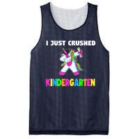 I just crushed Kindergarten Graduation Unicorn Mesh Reversible Basketball Jersey Tank