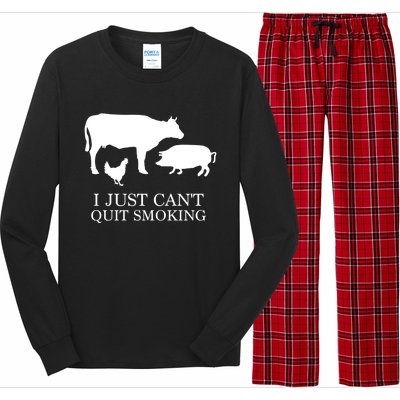 I Just Can't Quit Smoking! Bargiftbgiftque Hot And Smokey! Long Sleeve Pajama Set