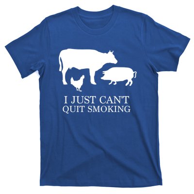 I Just Can't Quit Smoking! Bargiftbgiftque Hot And Smokey! T-Shirt