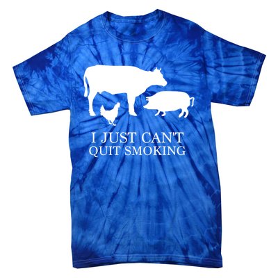 I Just Can't Quit Smoking! Bargiftbgiftque Hot And Smokey! Tie-Dye T-Shirt