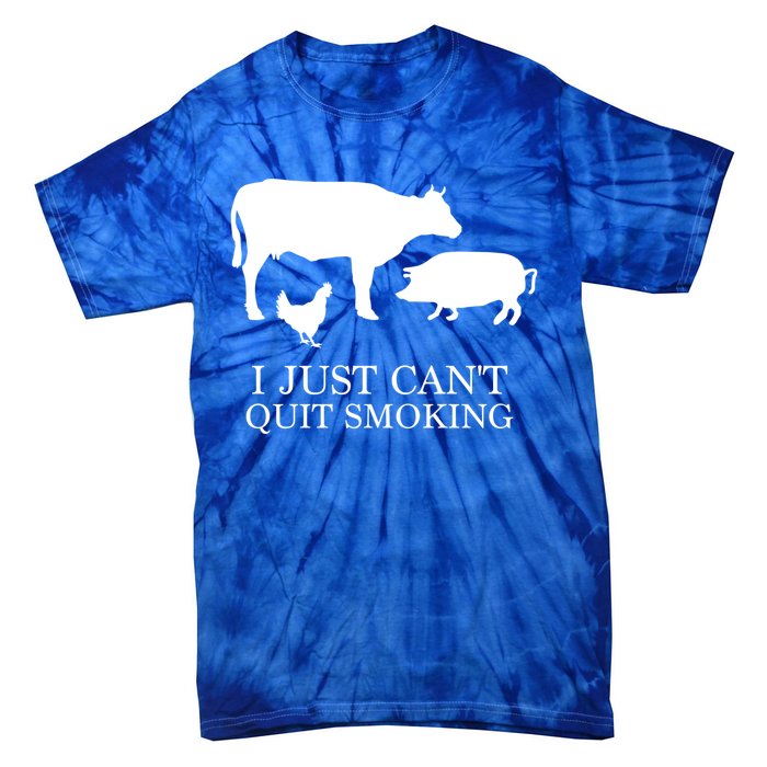 I Just Can't Quit Smoking! Bargiftbgiftque Hot And Smokey! Tie-Dye T-Shirt