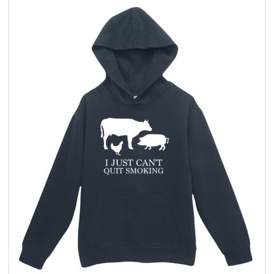 I Just Can't Quit Smoking! Bargiftbgiftque Hot And Smokey! Urban Pullover Hoodie