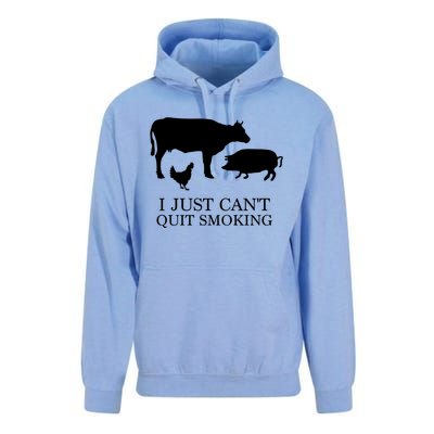 I Just Can't Quit Smoking! Bargiftbgiftque Hot And Smokey! Unisex Surf Hoodie