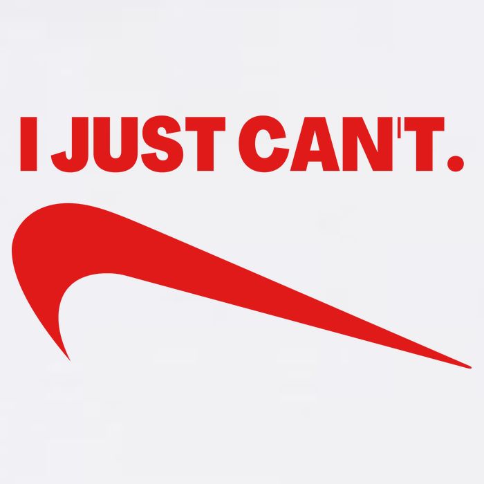 I Just Can't Funny Humor Spoof Parody Slogan Cooling Performance Crew T-Shirt