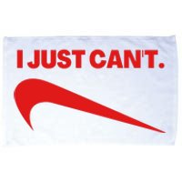 I Just Can't Funny Parody Microfiber Hand Towel