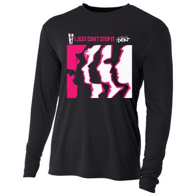 I Just Cant Stop It Faces Cooling Performance Long Sleeve Crew