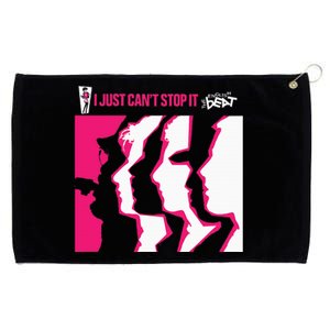 I Just Cant Stop It Faces Grommeted Golf Towel