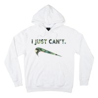 I Just Can't Funny Parody Floral Aloha Hoodie