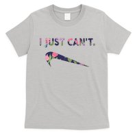 I Just Can't Funny Parody Floral T-Shirt