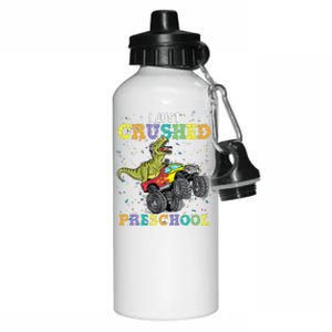 I Just Crushed PreSchool Dinosaur TRex Gaming Monster Truck Aluminum Water Bottle