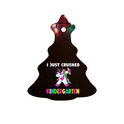 I just crushed Kindergarten Graduation Unicorn Ceramic Tree Ornament