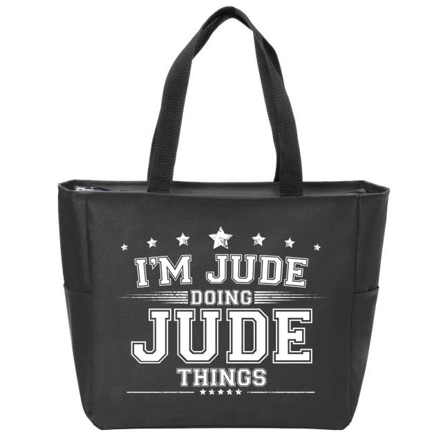 Im Jude Doing Jude Things Zip Tote Bag