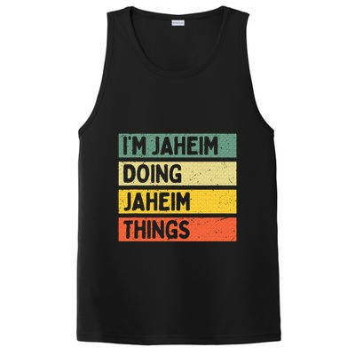 I'm Jaheim Doing Jaheim Things Funny Personalized Quote  PosiCharge Competitor Tank