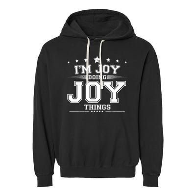 Im Joy Doing Joy Things Garment-Dyed Fleece Hoodie