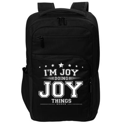 Im Joy Doing Joy Things Impact Tech Backpack