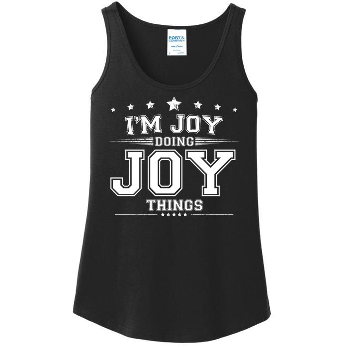 Im Joy Doing Joy Things Ladies Essential Tank