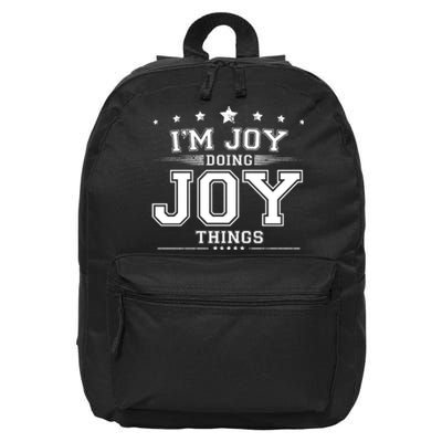 Im Joy Doing Joy Things 16 in Basic Backpack