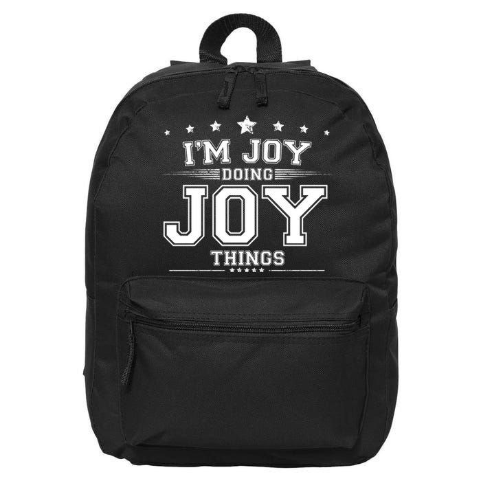 Im Joy Doing Joy Things 16 in Basic Backpack