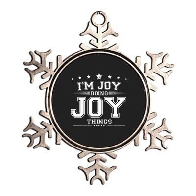 Im Joy Doing Joy Things Metallic Star Ornament