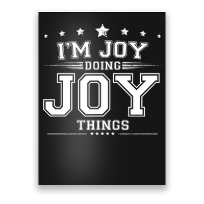 Im Joy Doing Joy Things Poster