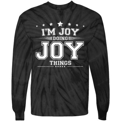 Im Joy Doing Joy Things Tie-Dye Long Sleeve Shirt