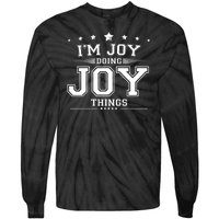 Im Joy Doing Joy Things Tie-Dye Long Sleeve Shirt