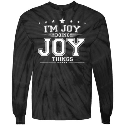 Im Joy Doing Joy Things Tie-Dye Long Sleeve Shirt