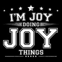 Im Joy Doing Joy Things Cropped Pullover Crew