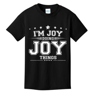 Im Joy Doing Joy Things Kids T-Shirt