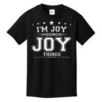 Im Joy Doing Joy Things Kids T-Shirt