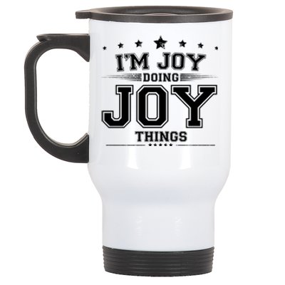 Im Joy Doing Joy Things Stainless Steel Travel Mug