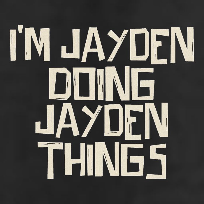 IM Jayden Doing Jayden Things Cool Comfort Performance Bucket Hat