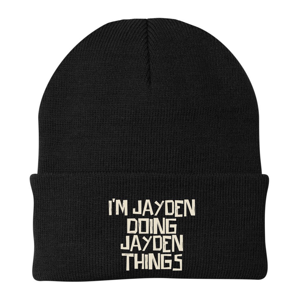 IM Jayden Doing Jayden Things Beanie