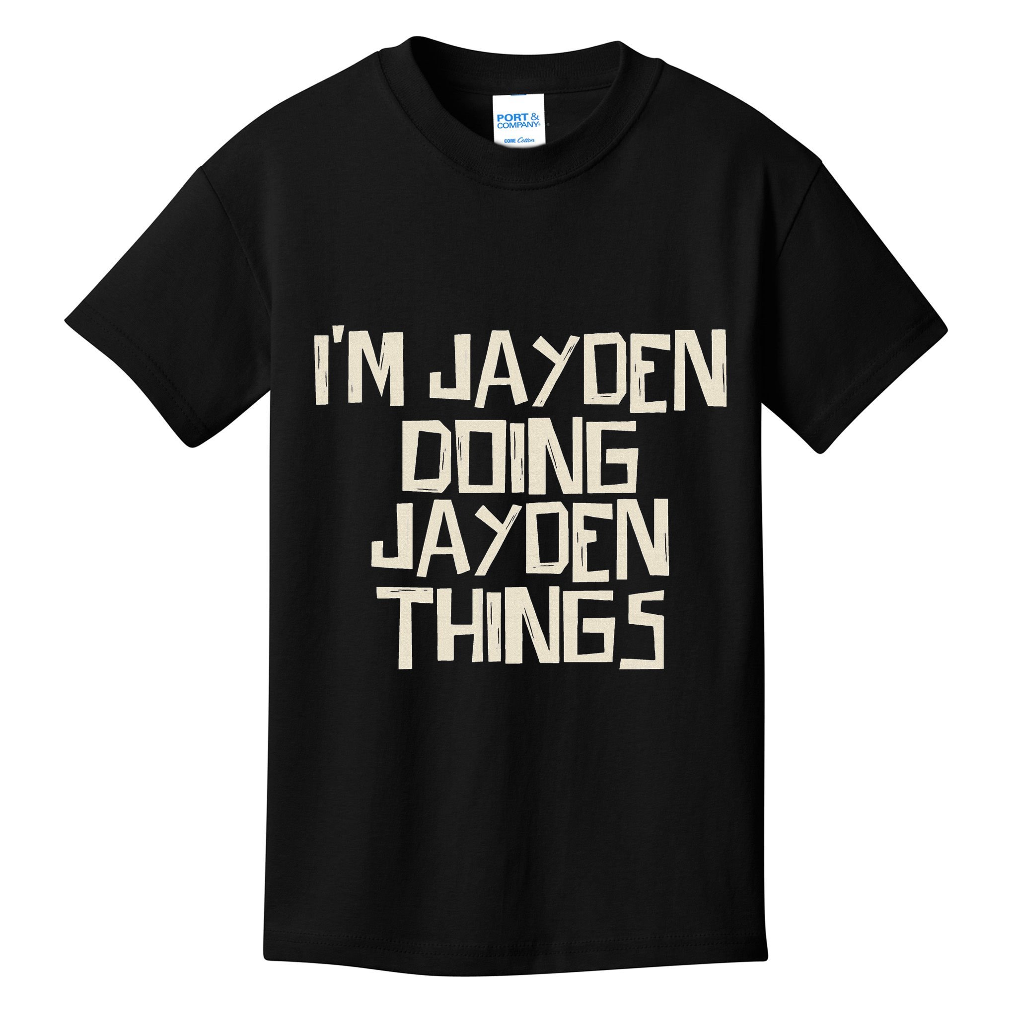 IM Jayden Doing Jayden Things Kids T-Shirt