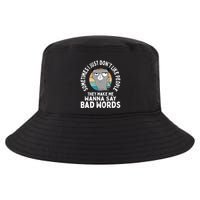 I Just DonT Like People They Make Me Wanna Say Bad Words Cool Comfort Performance Bucket Hat